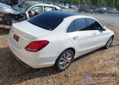 2015 Mercedes-Benz C 300 4Matic/Luxury 4Matic/Sport 4Matic from USA, damaged, VIN 55SWF4KB3FU078179